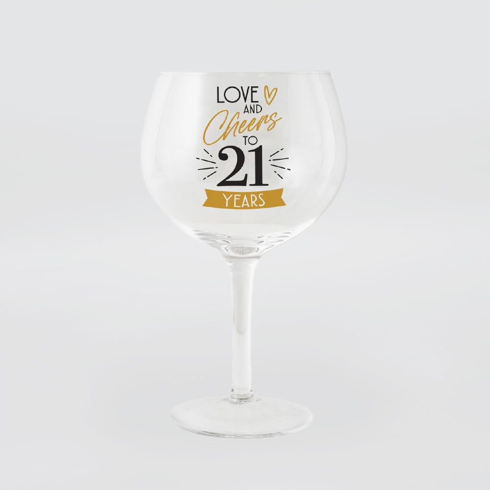 Wine 'Balloon' Glass - 21st