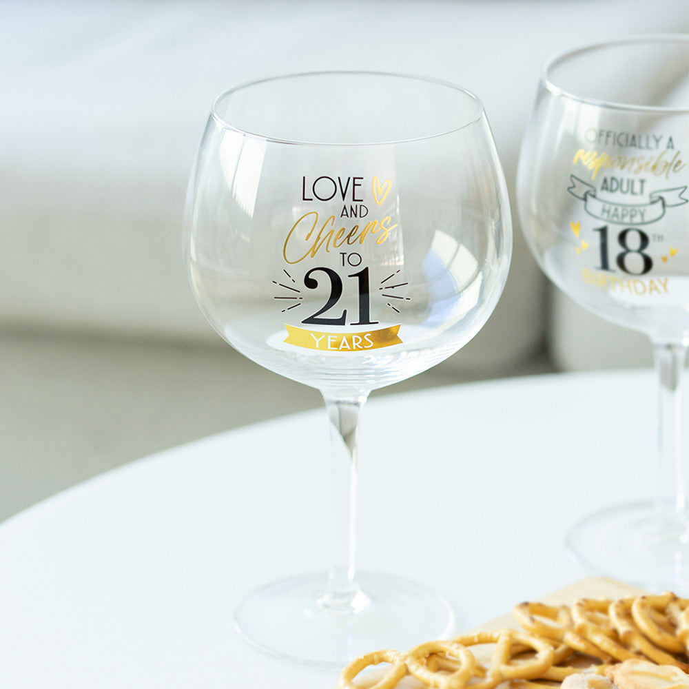 Wine 'Balloon' Glass - 21st