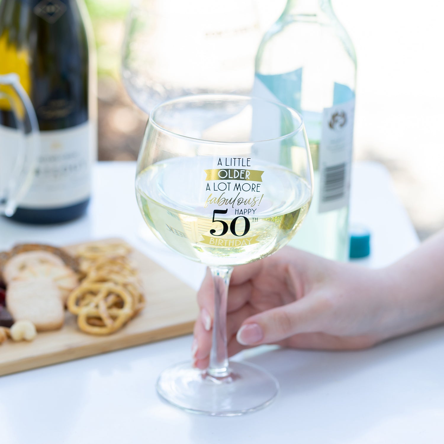Wine 'Balloon' Glass - 50th