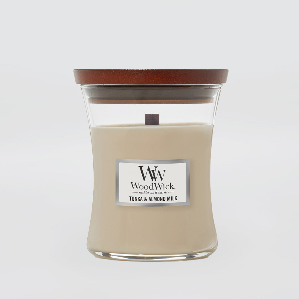 Woodwick - Tonka & Almond Milk