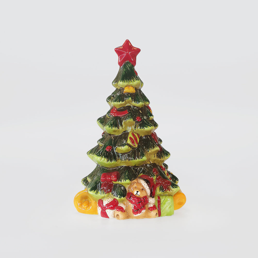 Ceramic Christmas Tree W/ LEDs