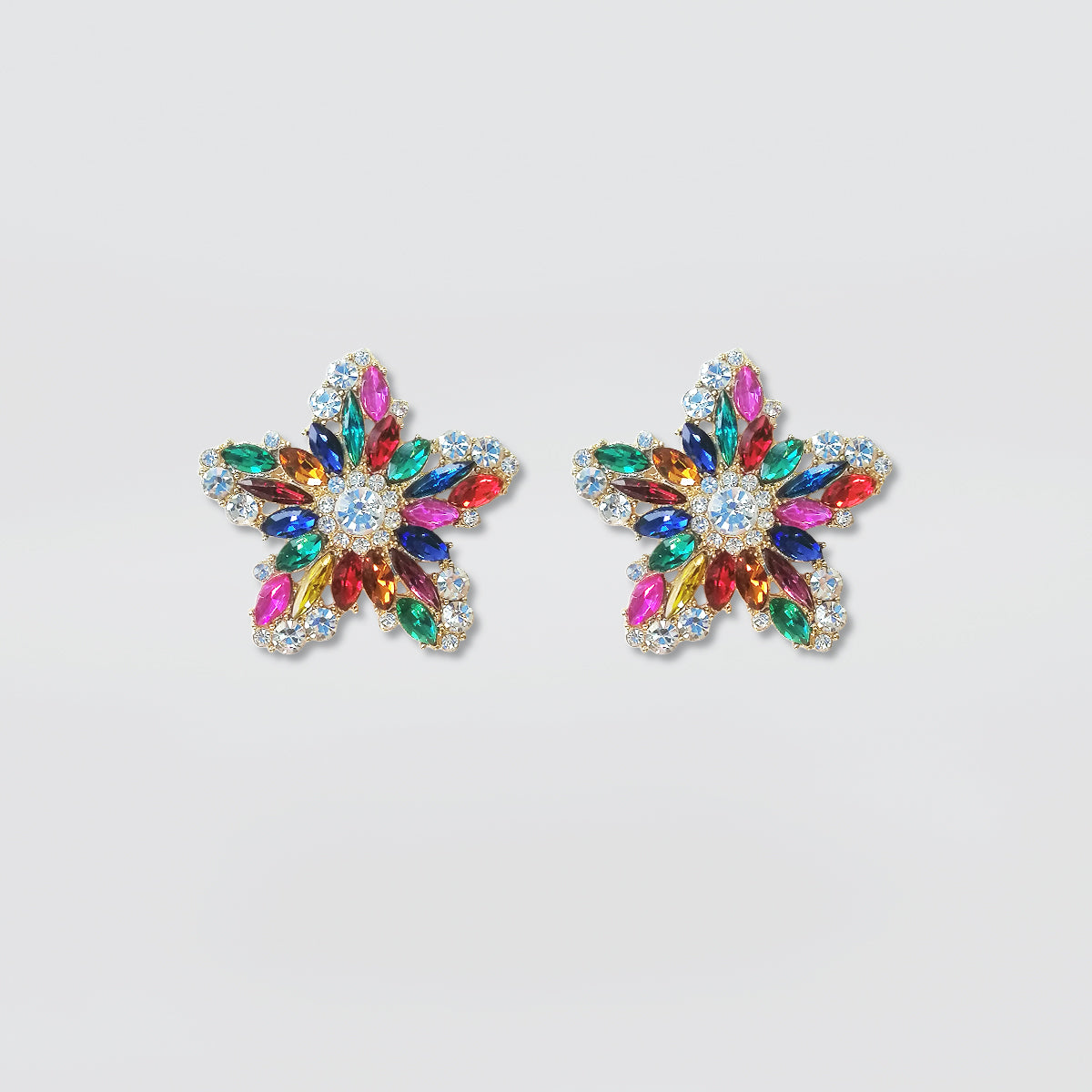 Bedazzel 'Flower Stud' Earrings