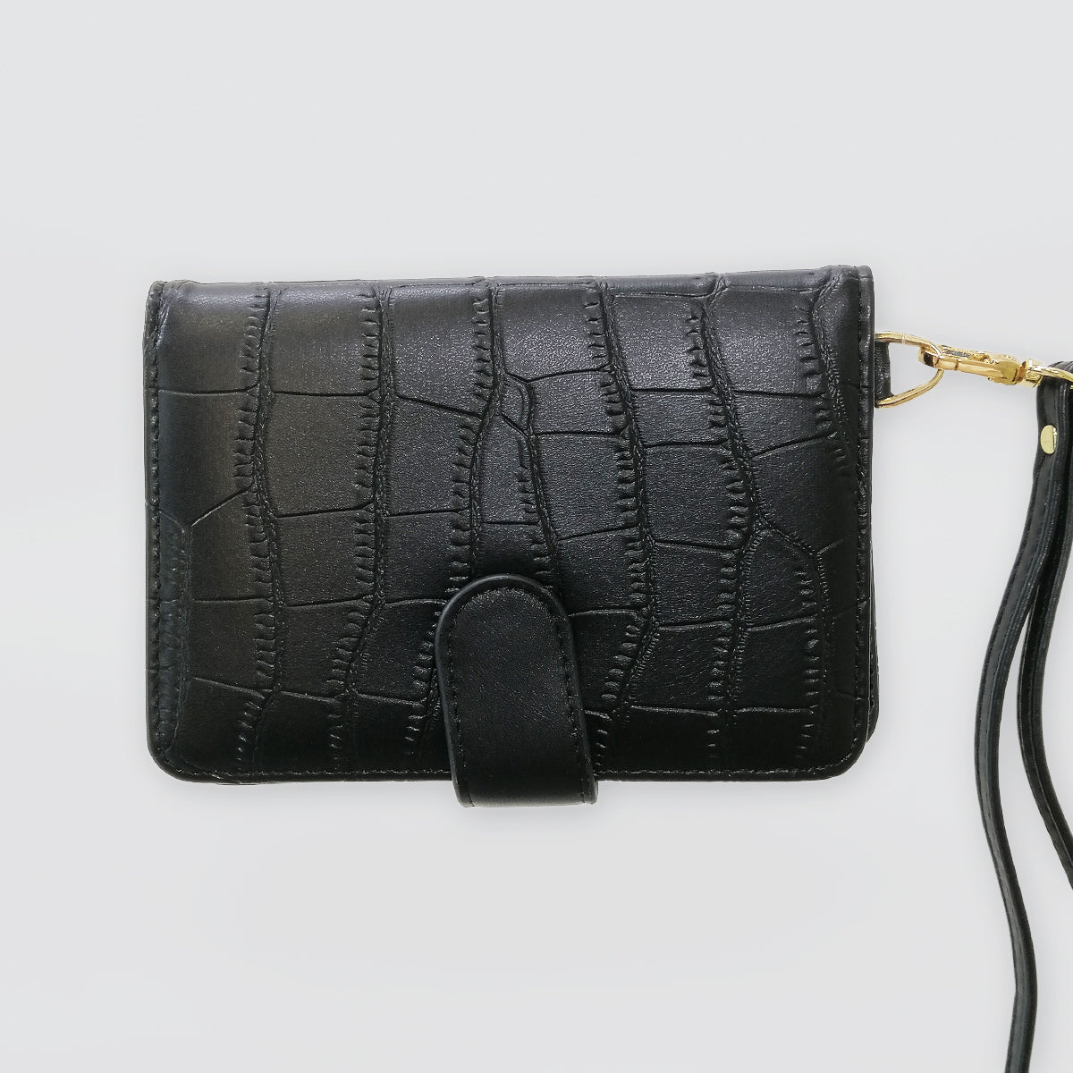 Crackle Wallets W/ Shoulder Strap