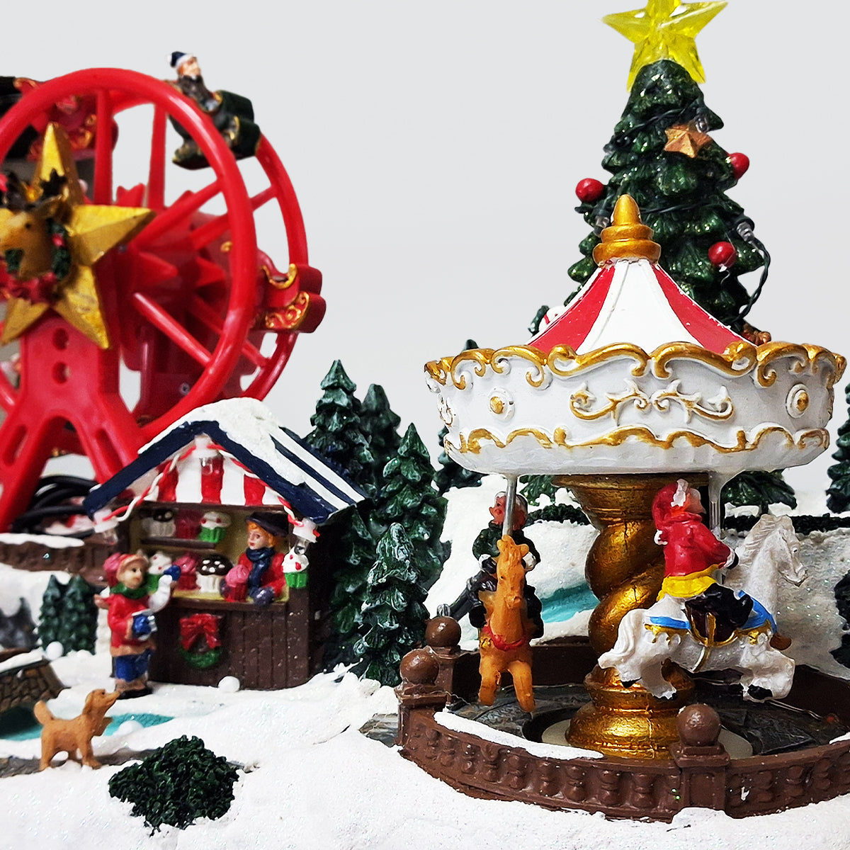 Christmas Fairground Diorama