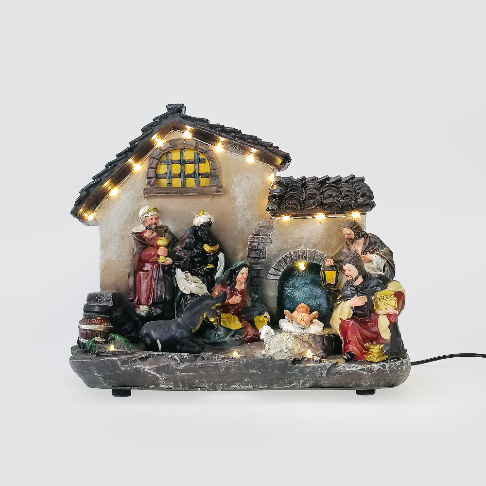 LED Nativity Diorama