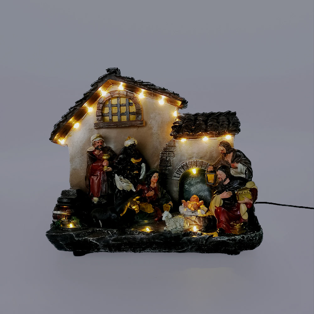 LED Nativity Diorama