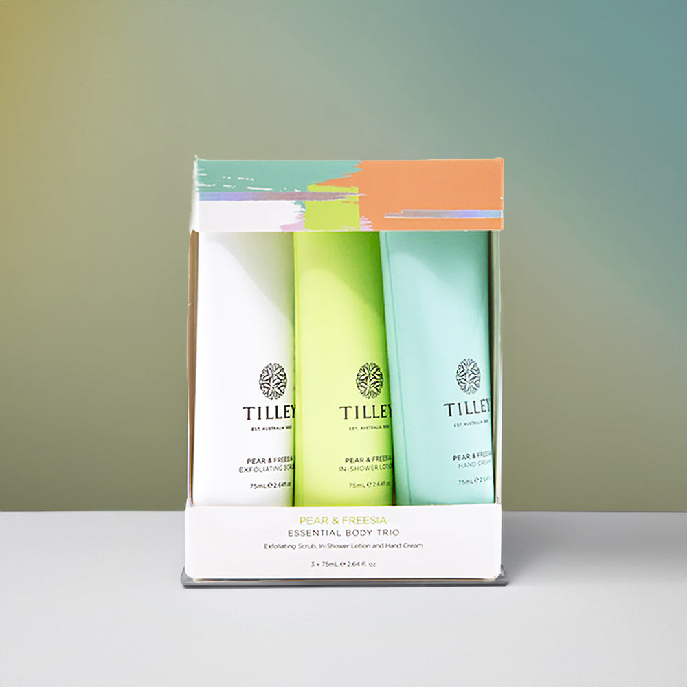 Tilley Pear & Freesia Handcream Set/3
