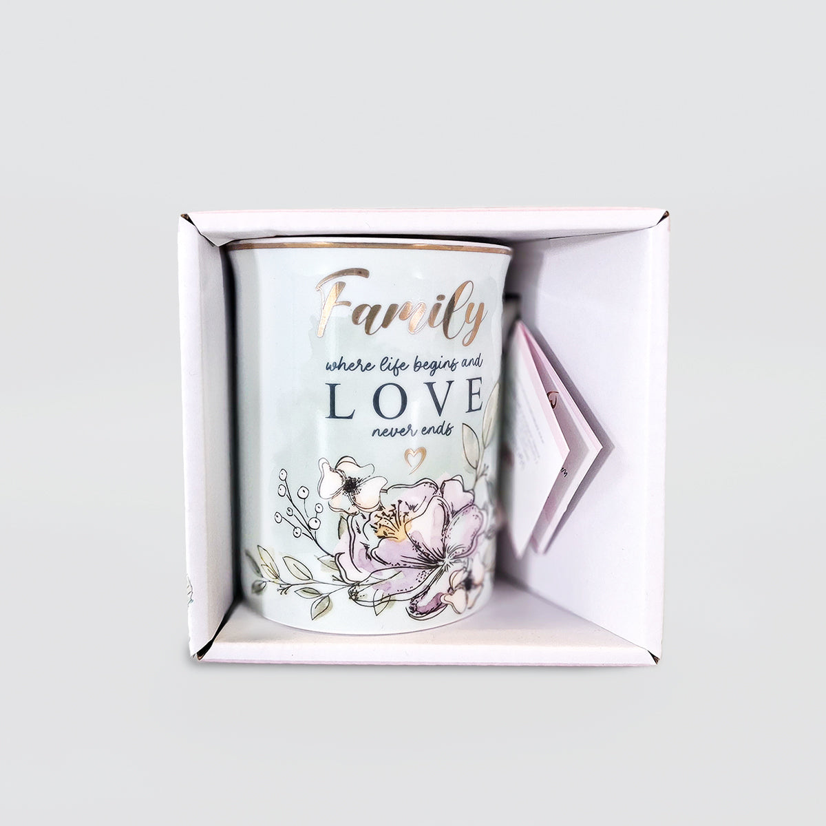 Fine Bone China Mug - 'Family'