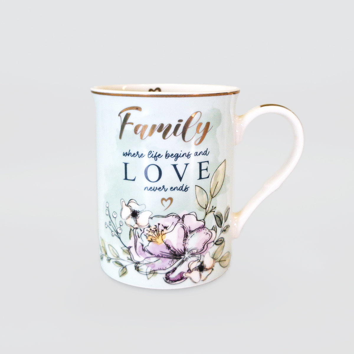 Fine Bone China Mug - 'Family'