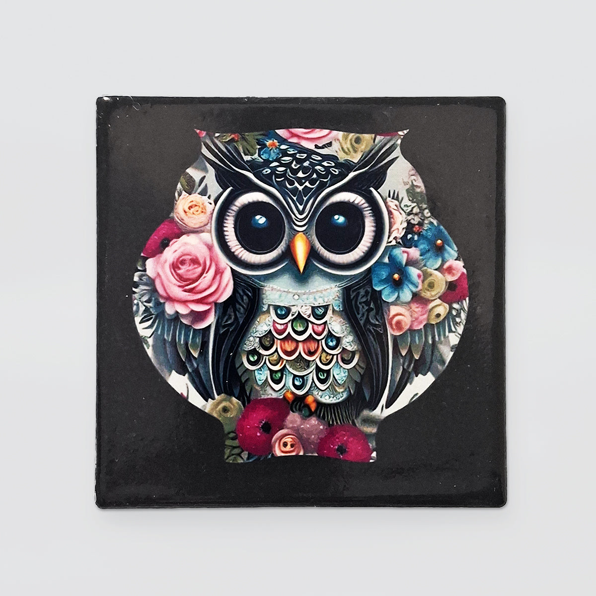Ceramic Coaster Set/4 - Owls
