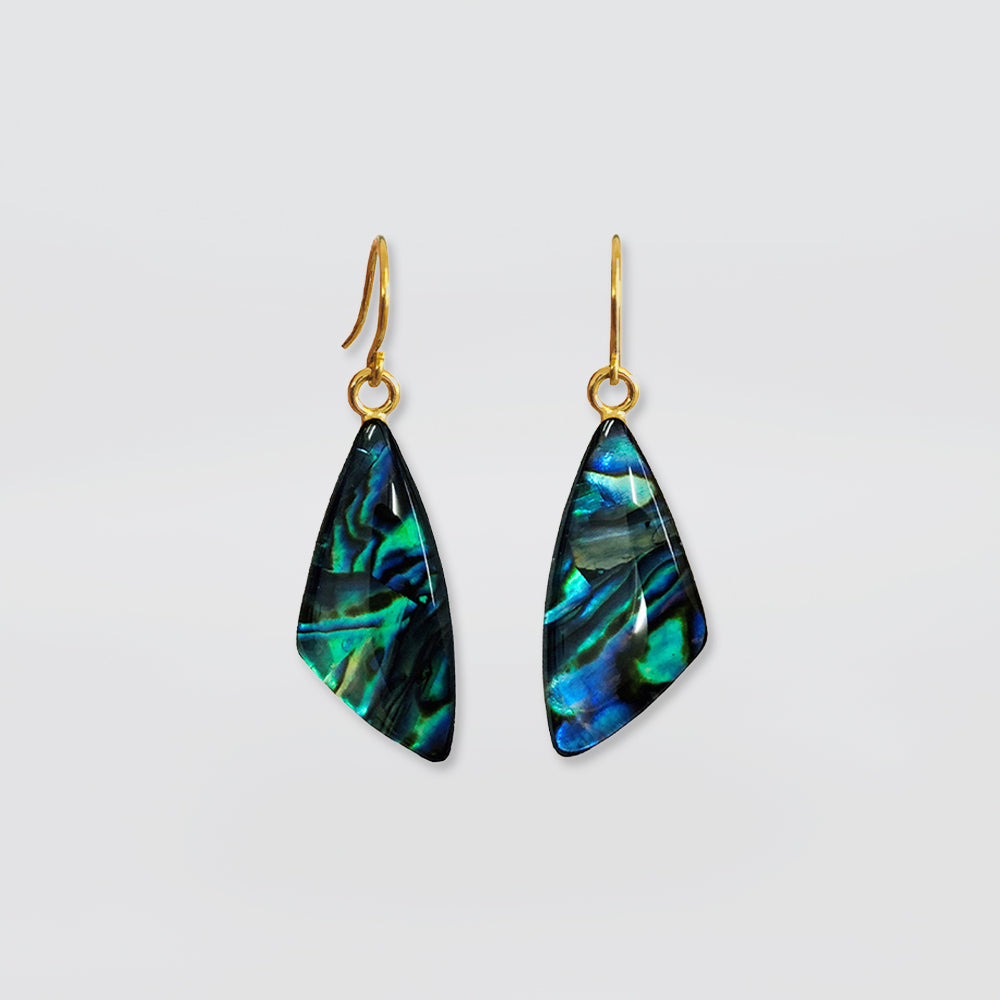 Paua Earrings - Silverstone