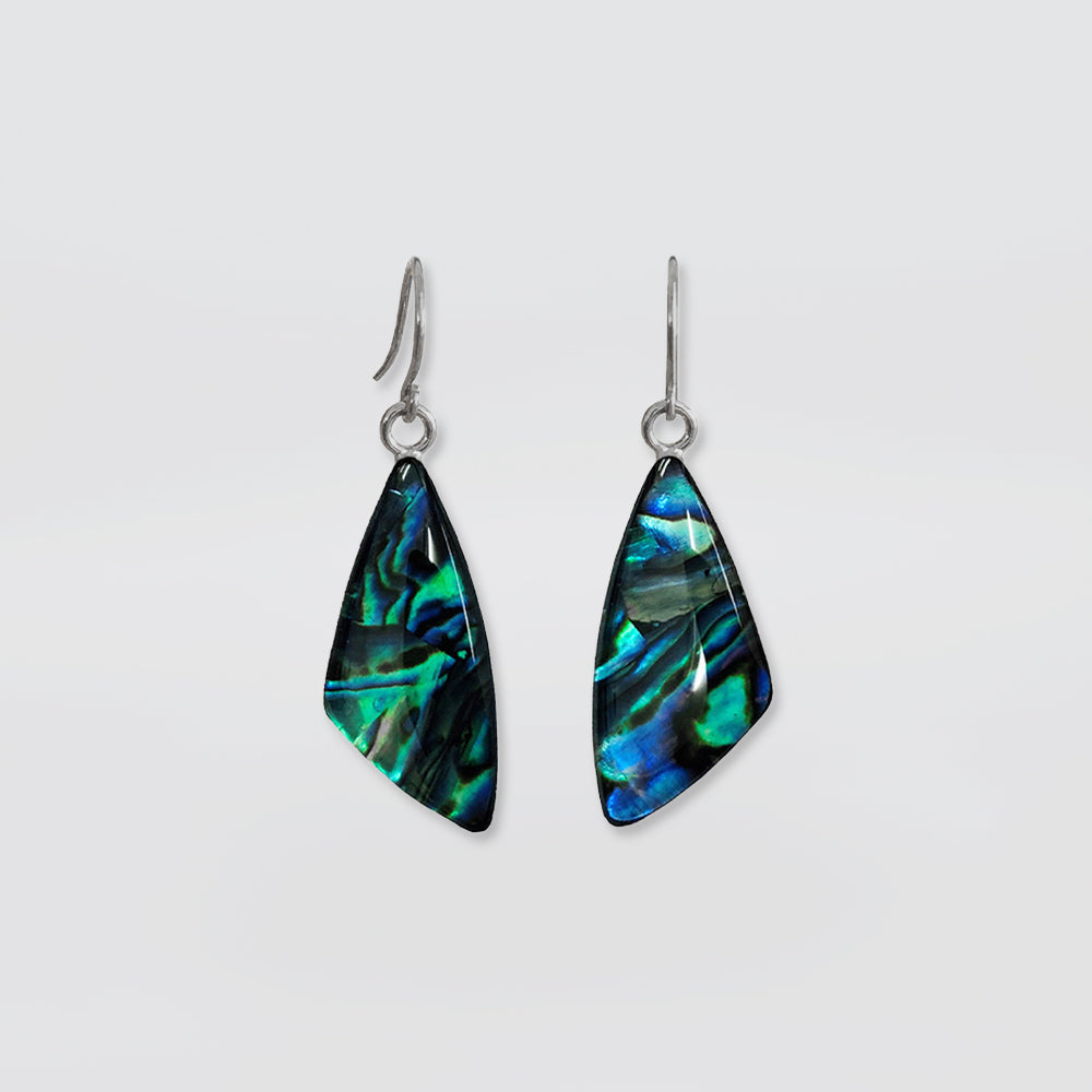 Paua Earrings - Silverstone