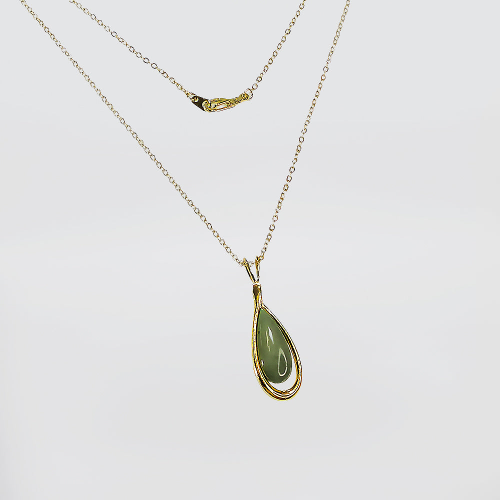 NZ Pounamu Pendant - 'Rounded'