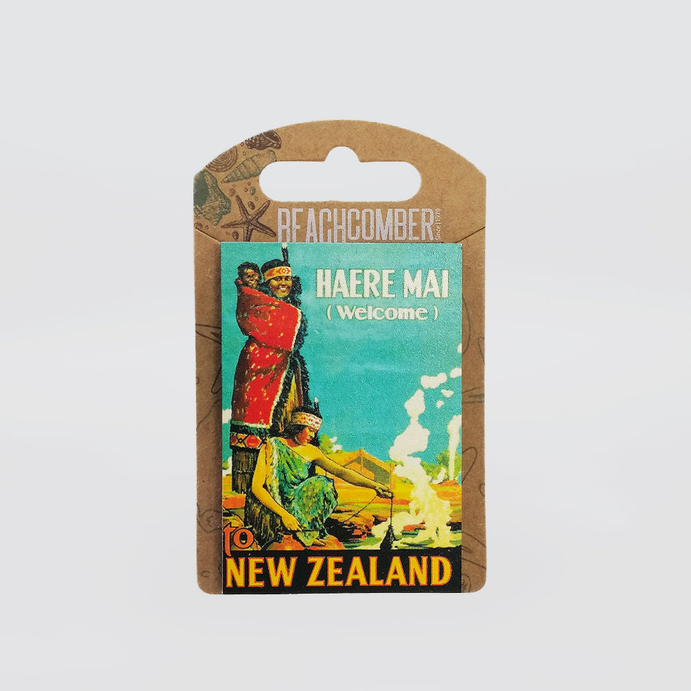 NZ 'Vintage Haere Mai' Magnet