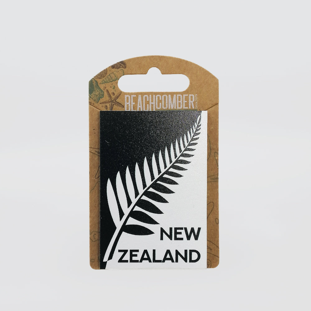 NZ 'Black & White Fern' Magnet