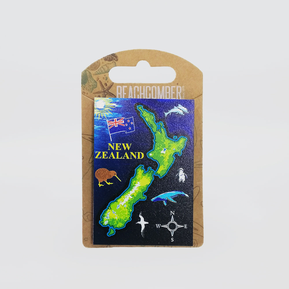 NZ Map Magnet
