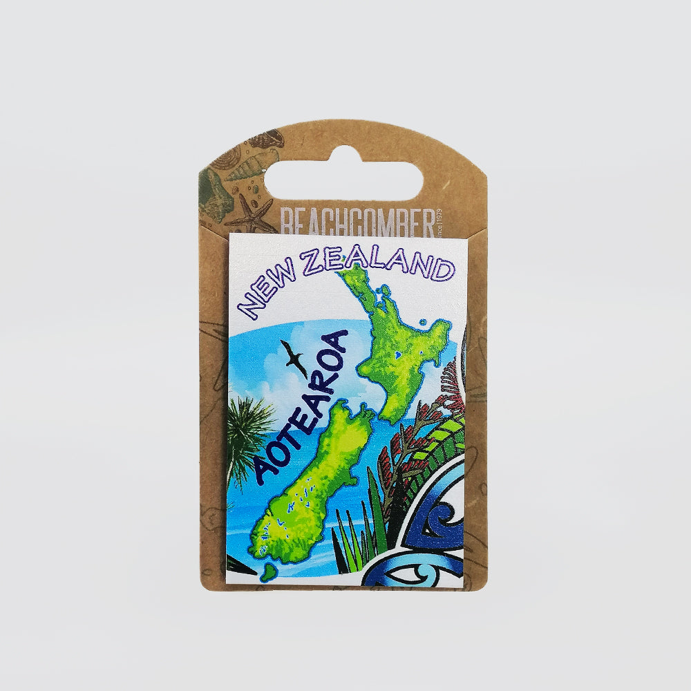 NZ 'Green Map' Magnet