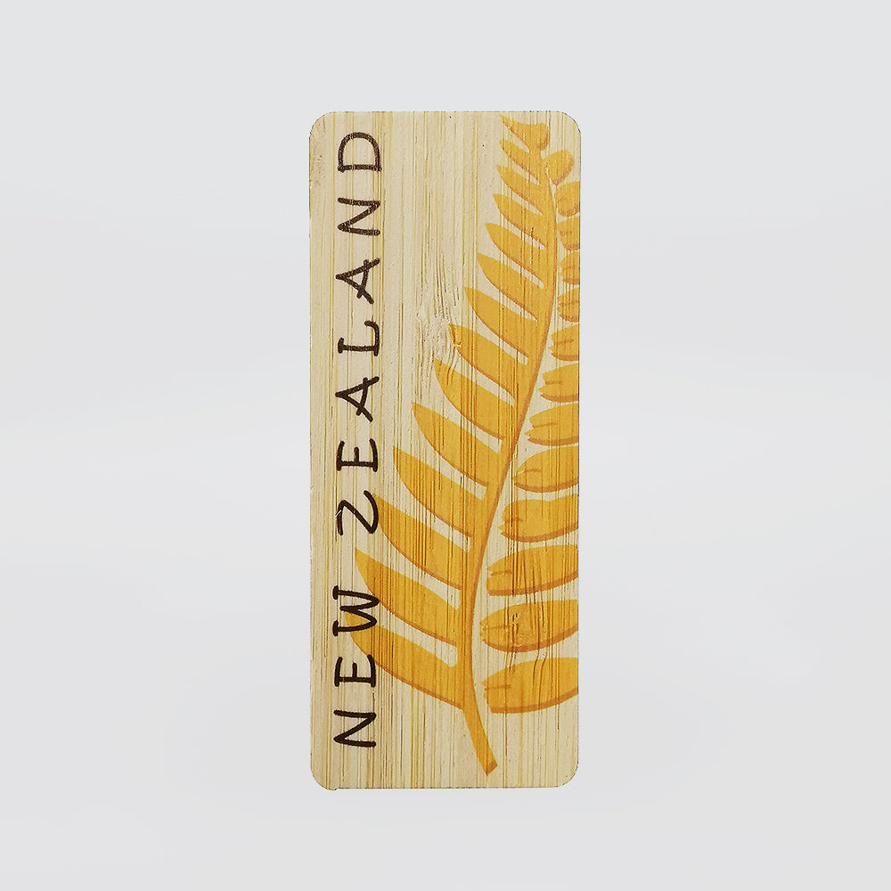 Wooden Bookmark - 'NZ Fern'