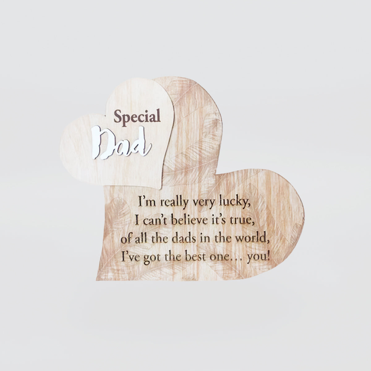 Wooden Heart - 'Special Dad'