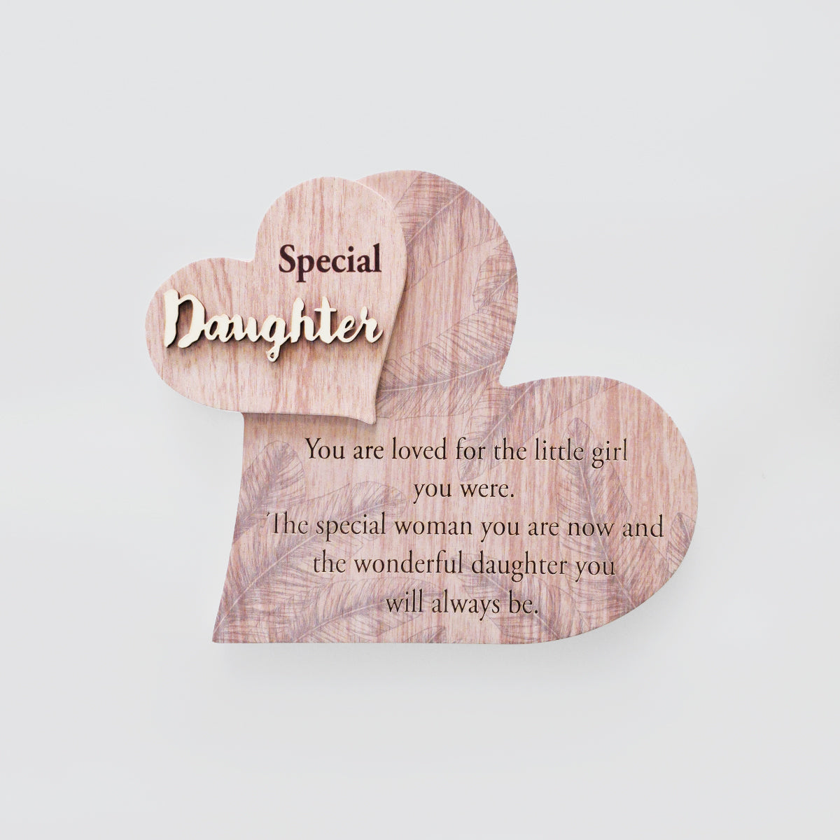 Wooden Heart - 'Special Daughter'