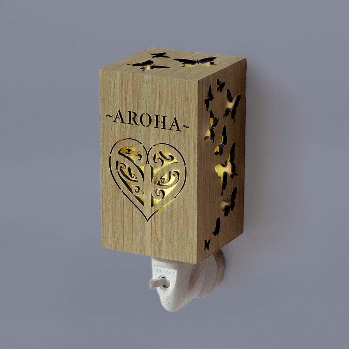 LED Kiwiana Plug-In Block - 'Aroha'