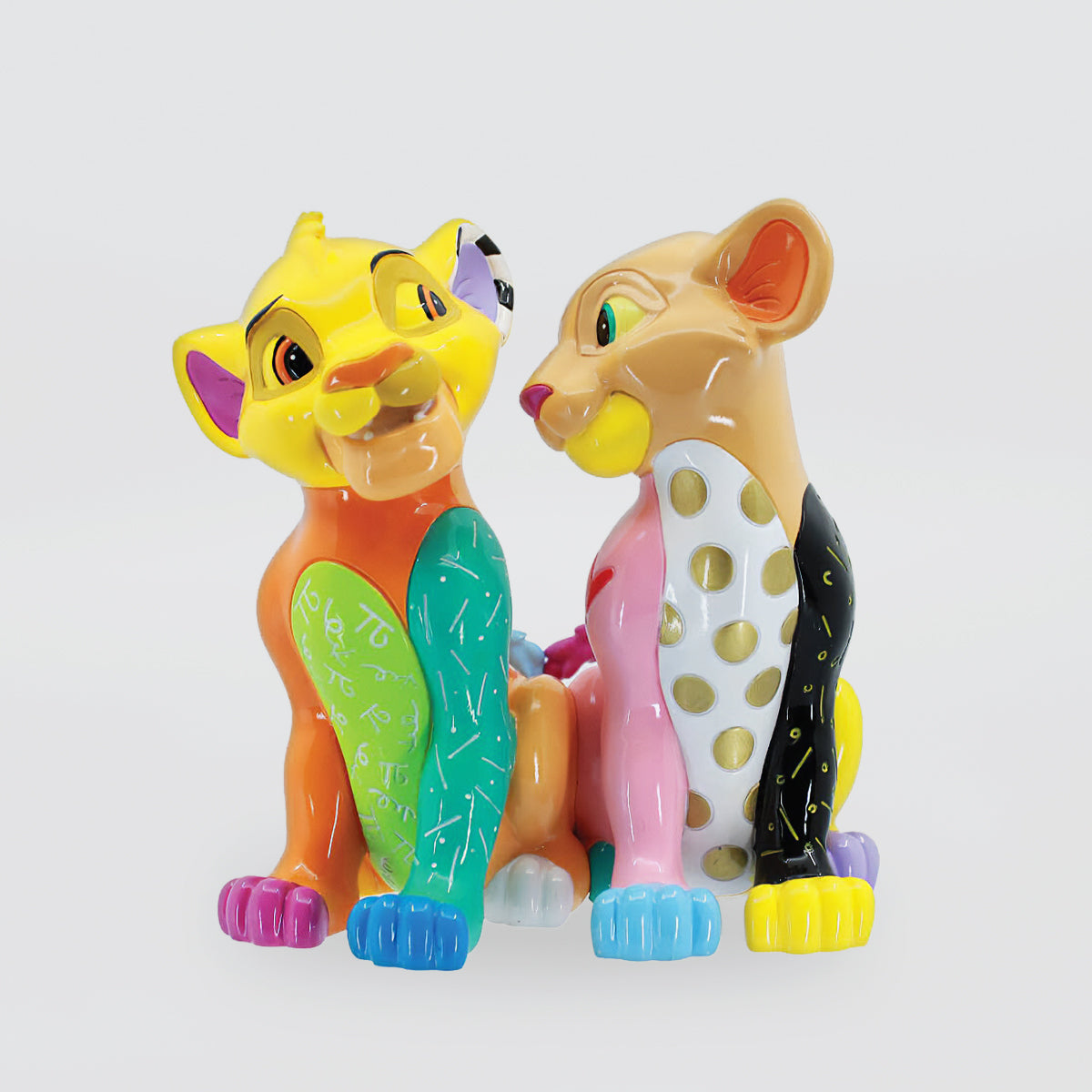 Britto 'Simba & Lala' Large Figurine