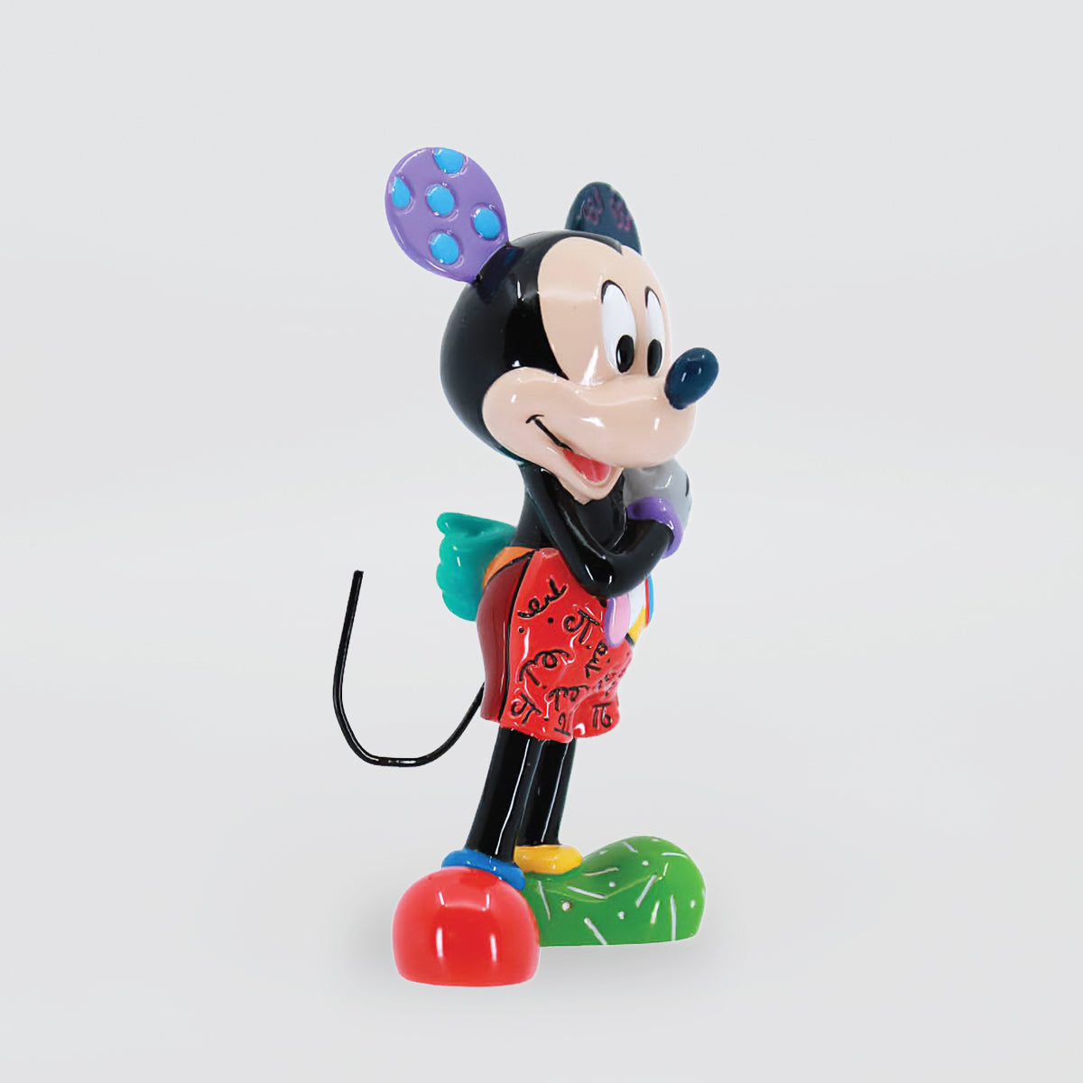 Britto 'Mickey Mouse' Mini Figurine