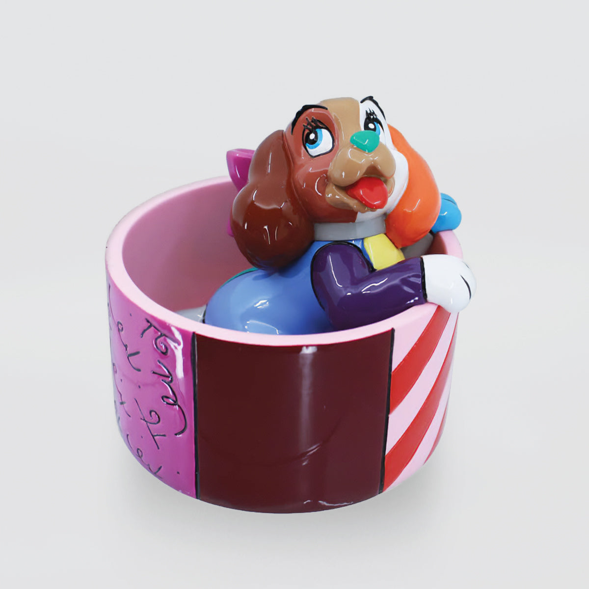 Britto 'Lady' 70th Anniversary Mini Figurine