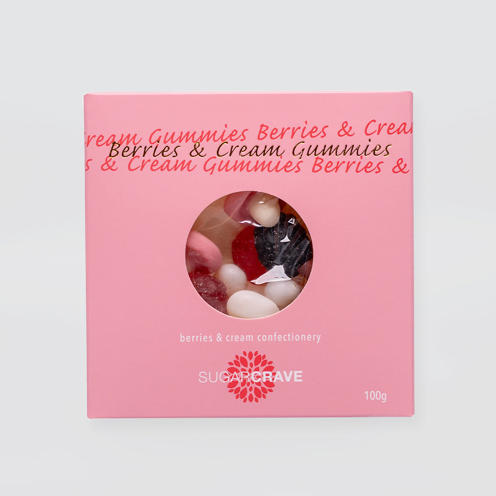 Berries & Cream Gummies - 100g