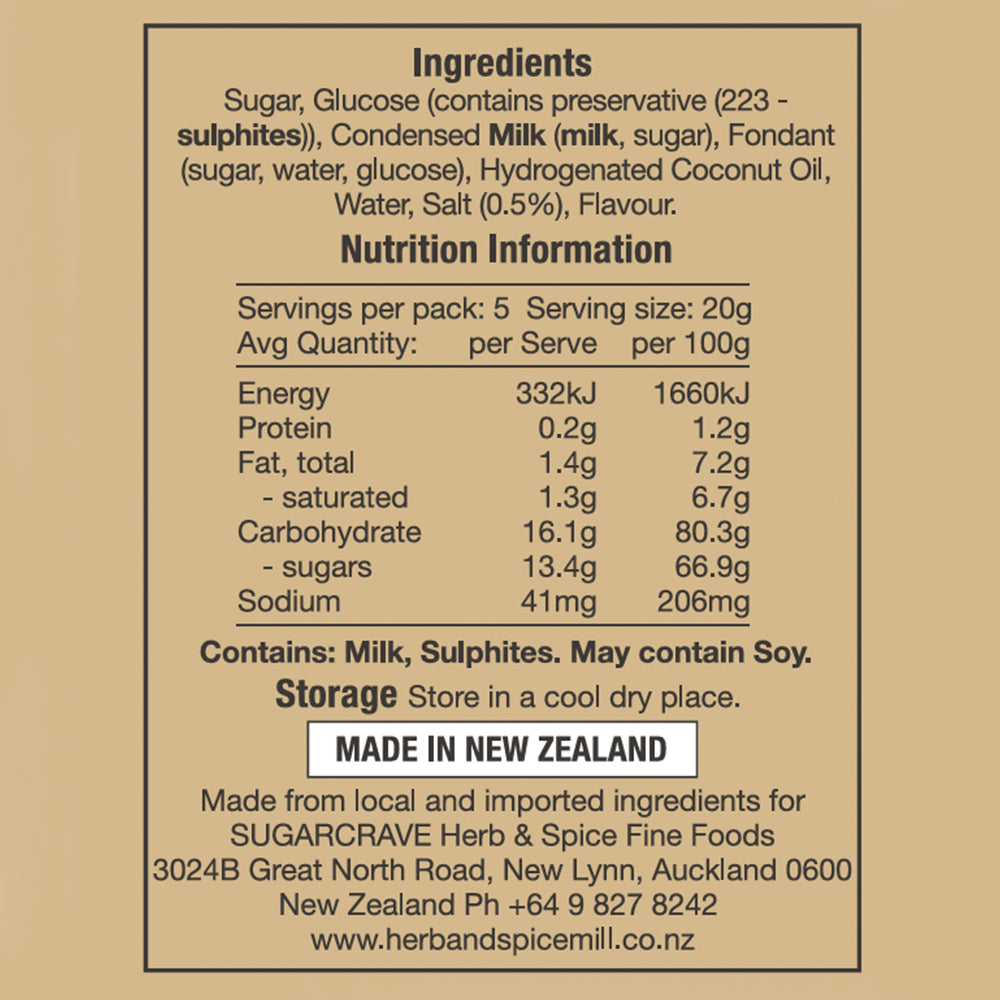 Premium Salted Caramel Fudge