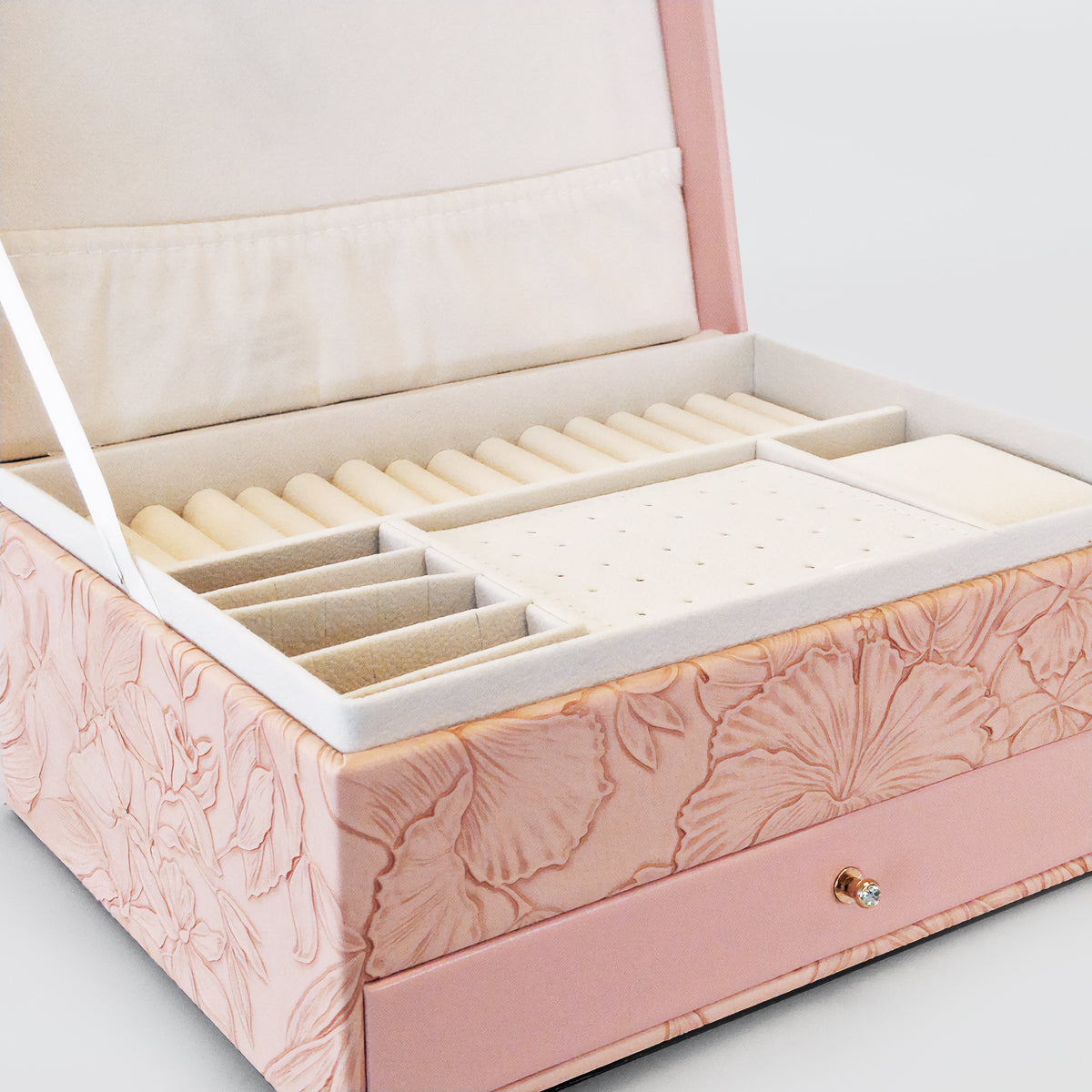 Embossed Jewellery Boxes - 22x11cm