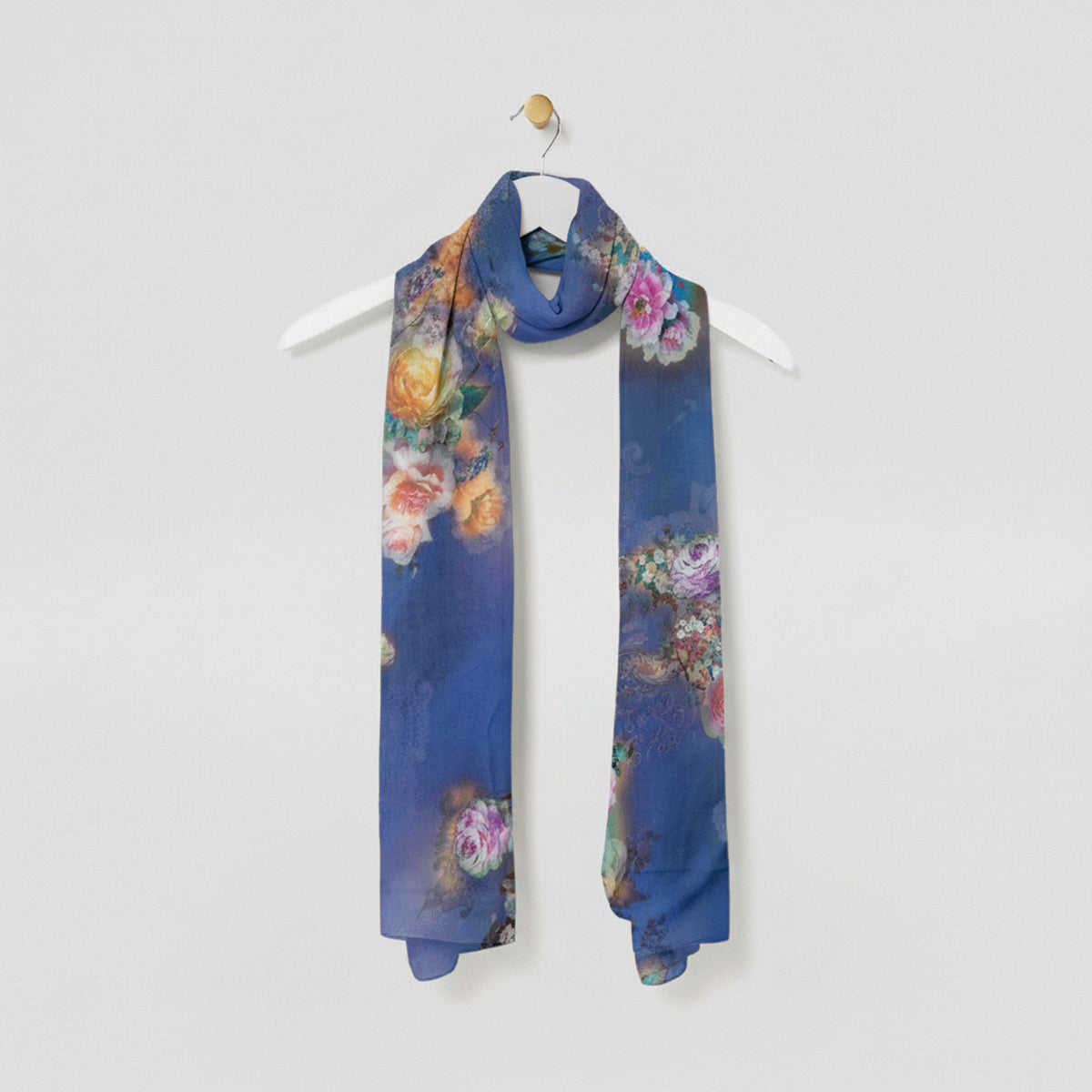 Floral Bunched Scarves