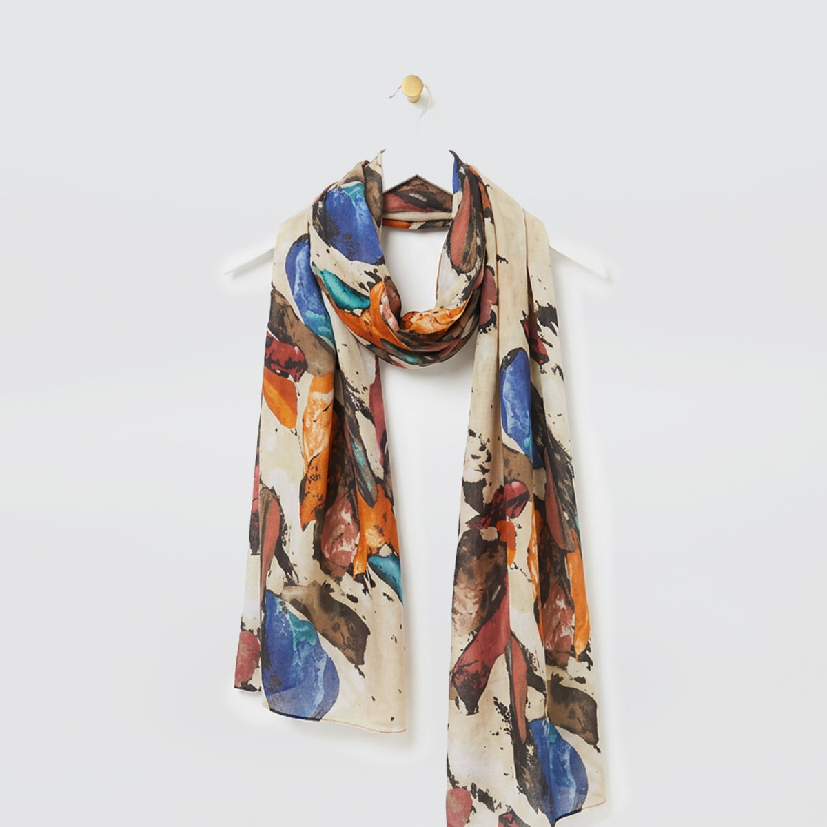 Abstract Chiffon Scarves