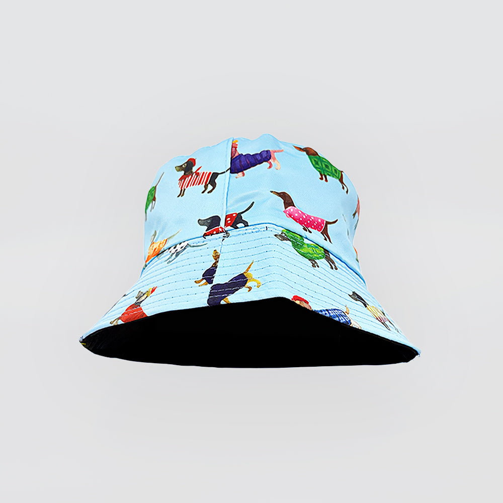 Dog Bucket Hats - Reversible