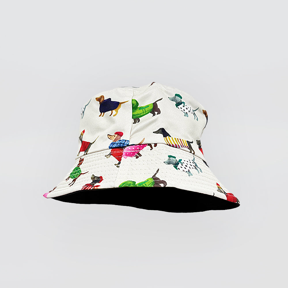 Dog Bucket Hats - Reversible