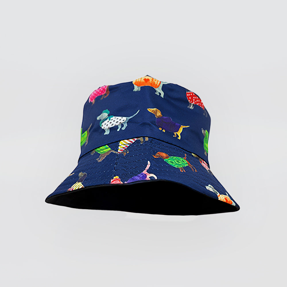 Dog Bucket Hats - Reversible