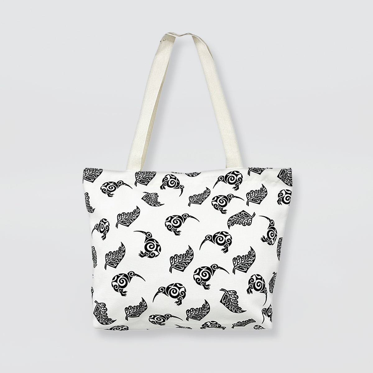 NZ Themed Zip Tote Bags