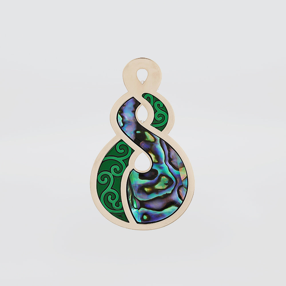 Paua Pikorua Twist Magnet
