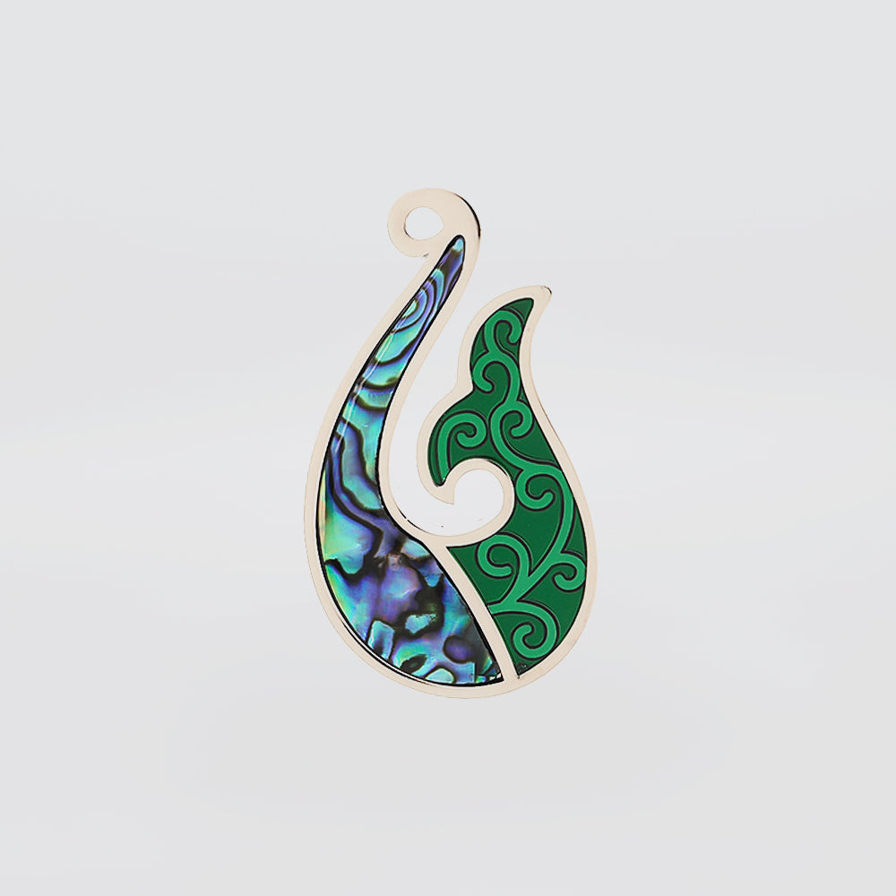 Paua Whale Tail Magnet