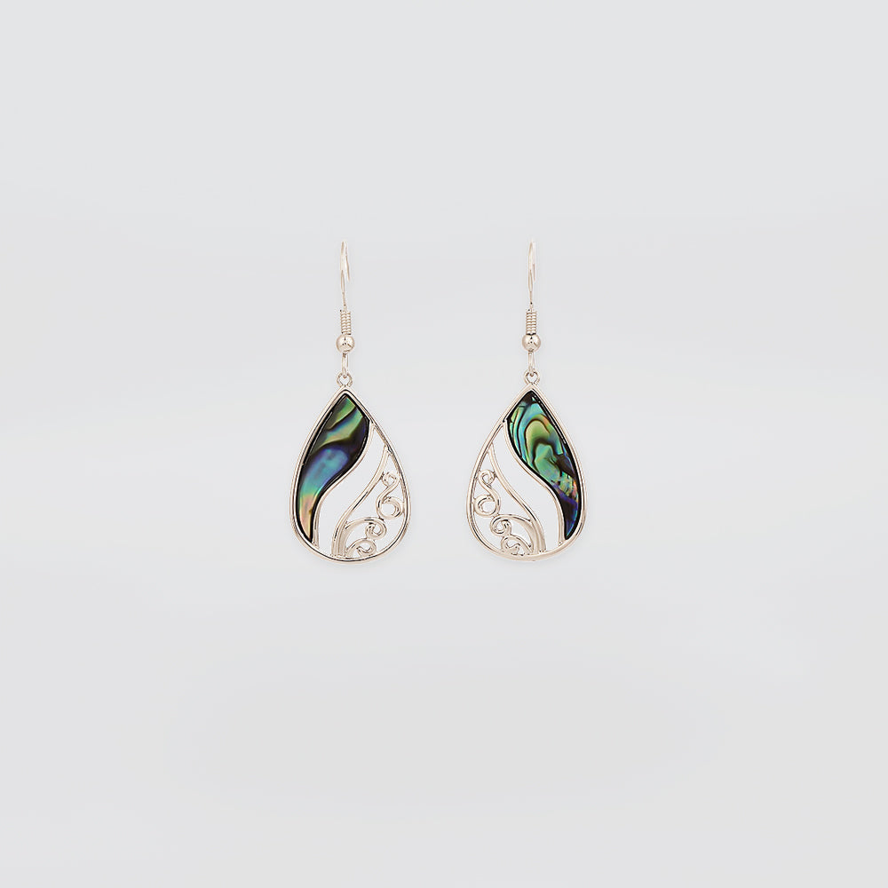 Paua 'Waterdrop' Earrings