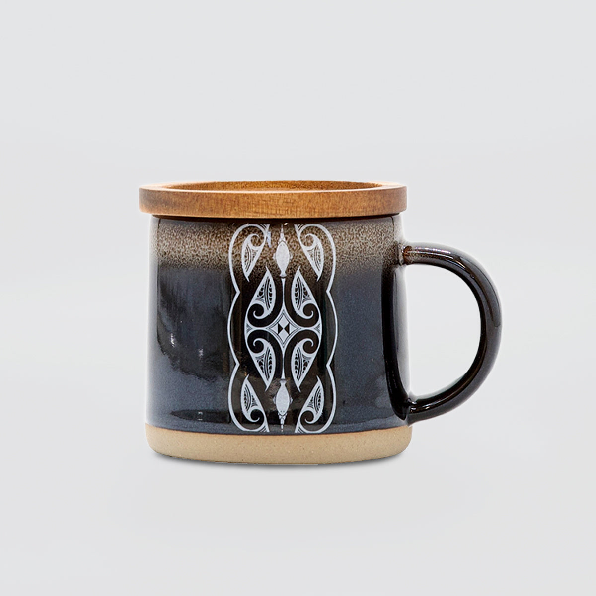 Miriama Glazed Espresso Mugs 'Kiwis'
