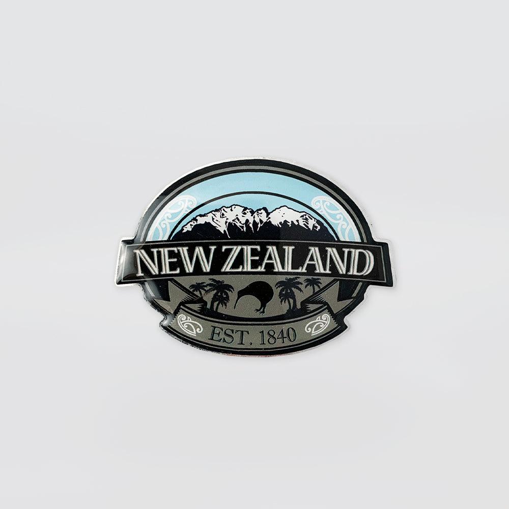 Large 'Mountains' Fridge Magnet