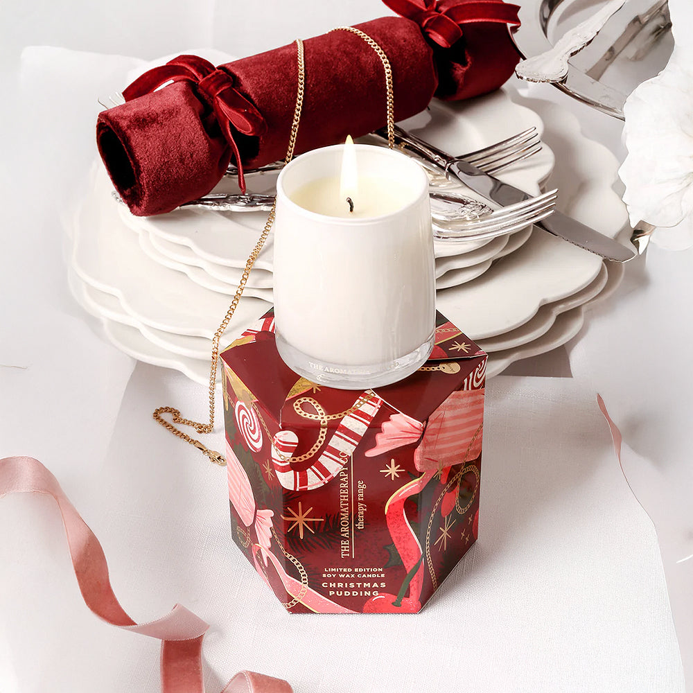 The Aromatherapy Co. - 'Xmas Pud' Therapy Candle