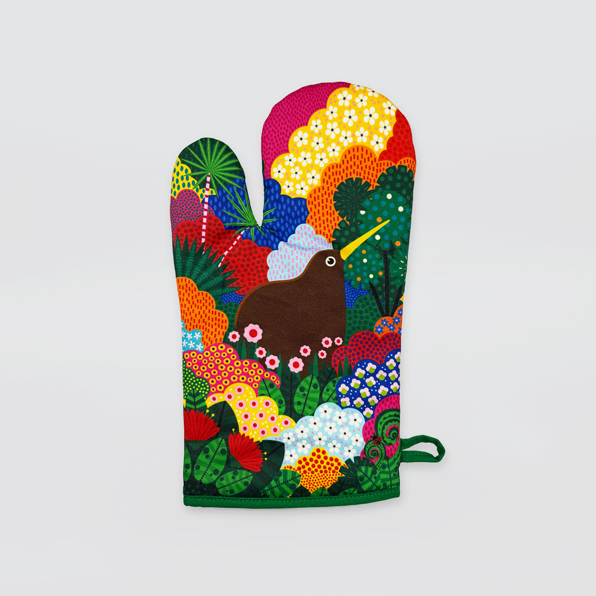 Oven Mitts - 'NZ Native Birds'