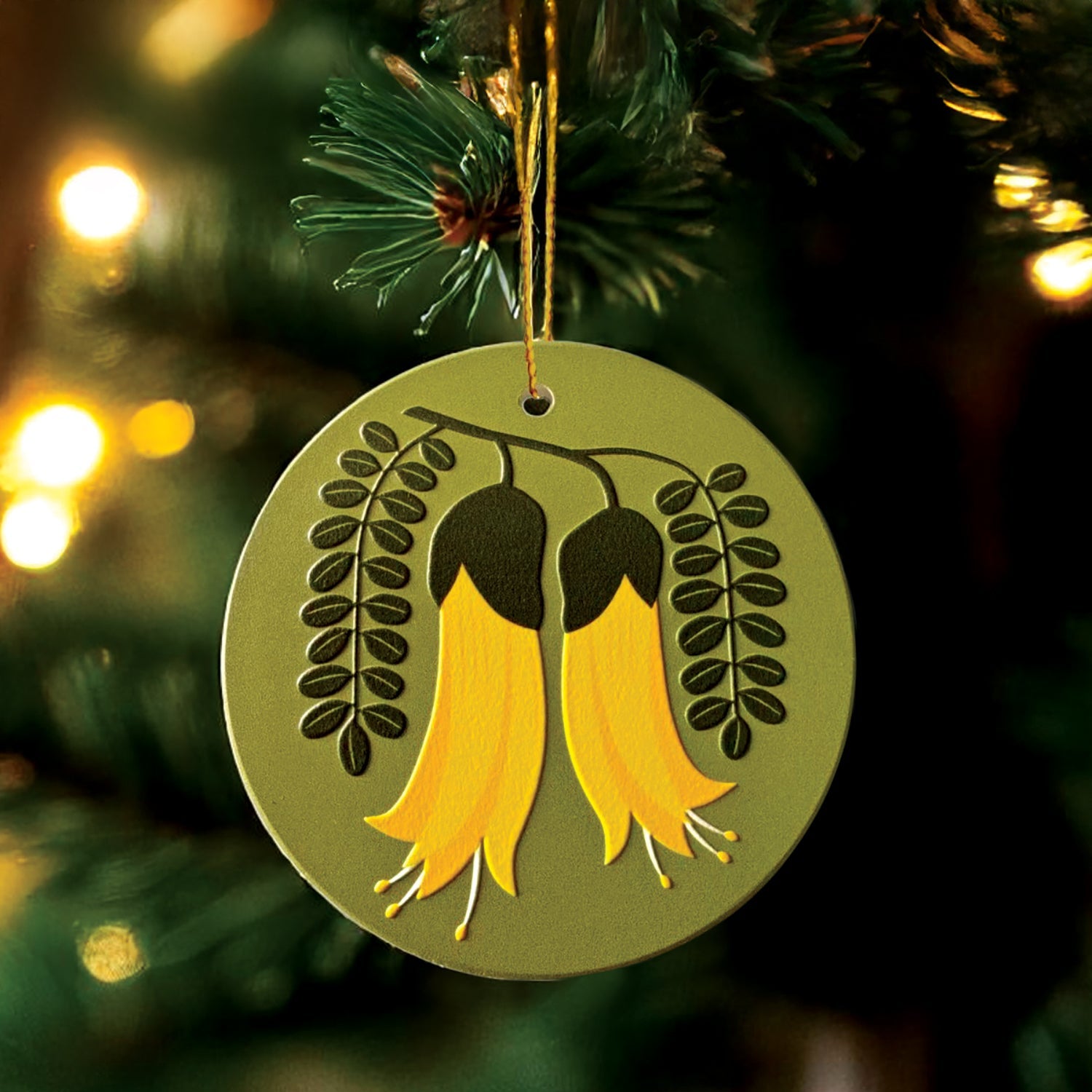 Christmas Baubles - 'Floral' Set/4