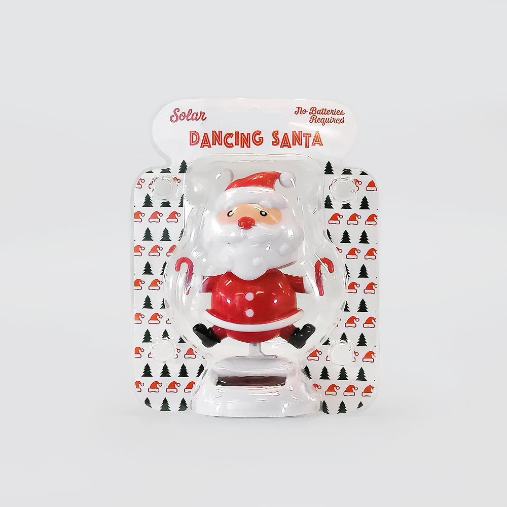 Various Personalised Solar Dancing Santas