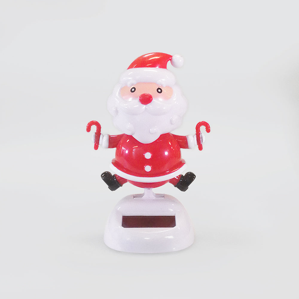 Various Personalised Solar Dancing Santas
