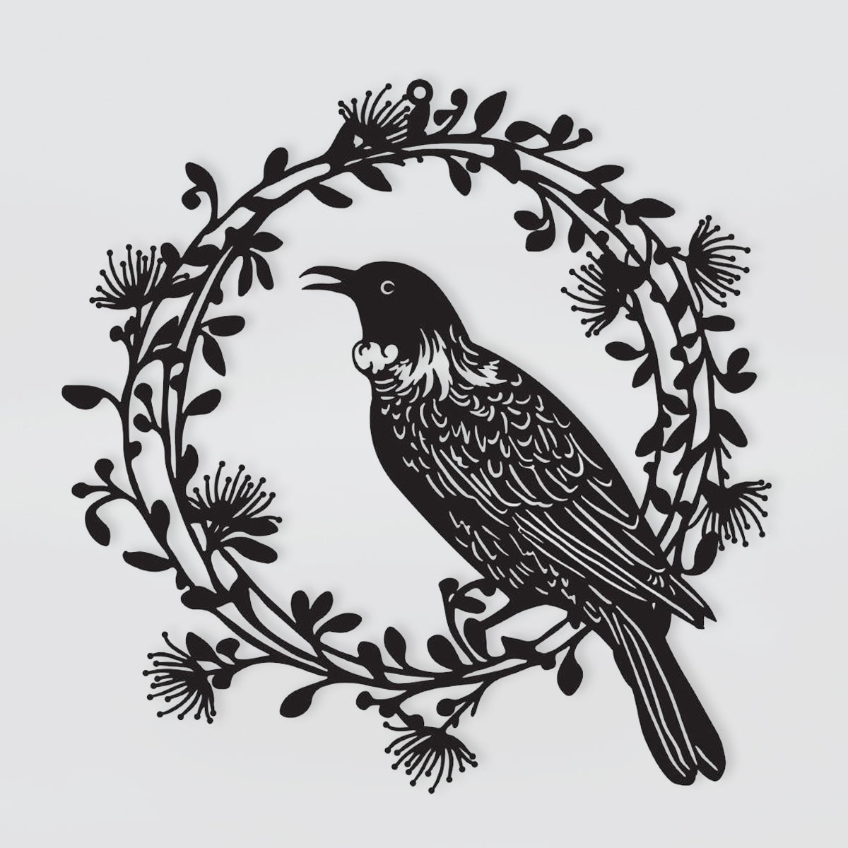 Tui Wreath Wall Art