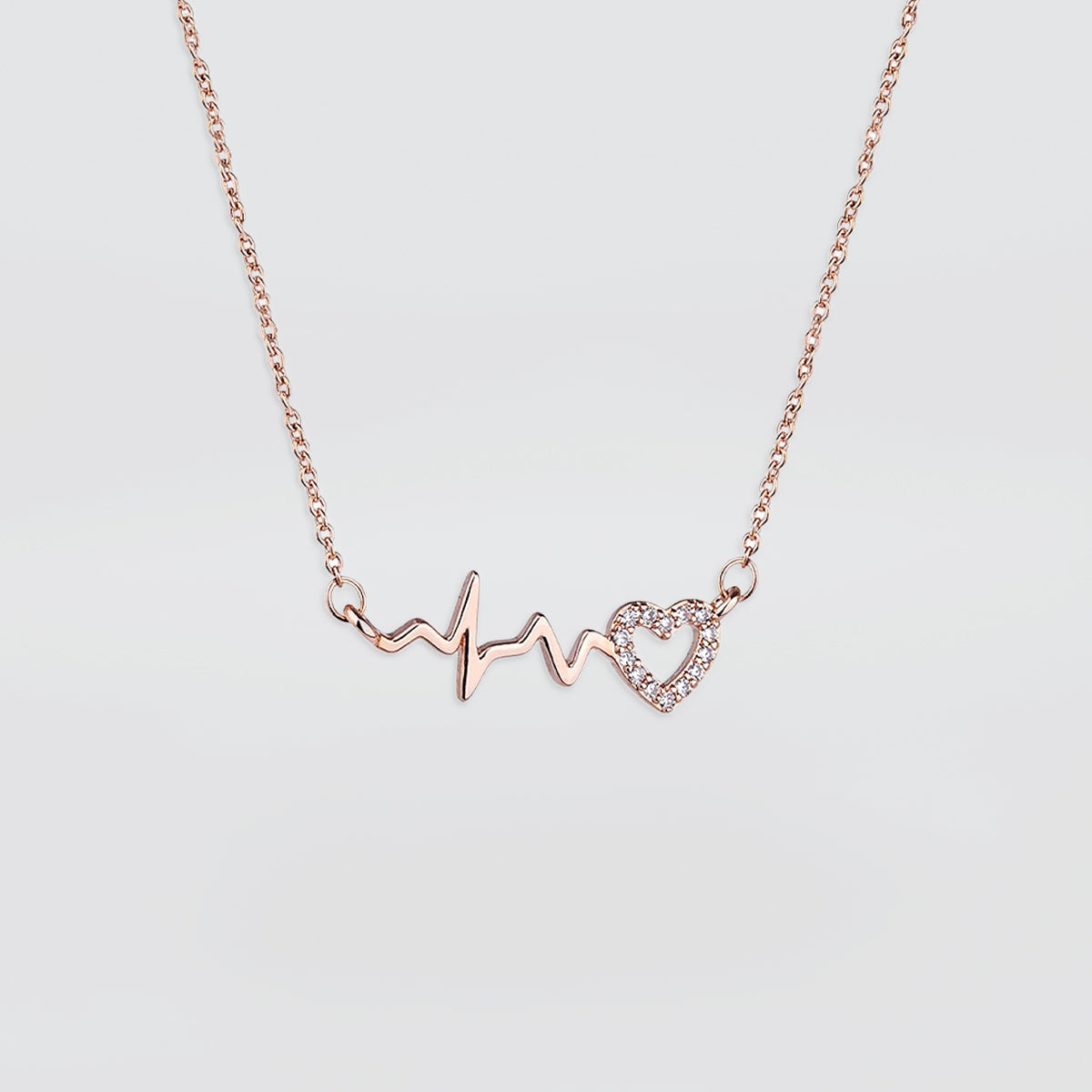 Grace 'Heartbeat' Silver Pendant
