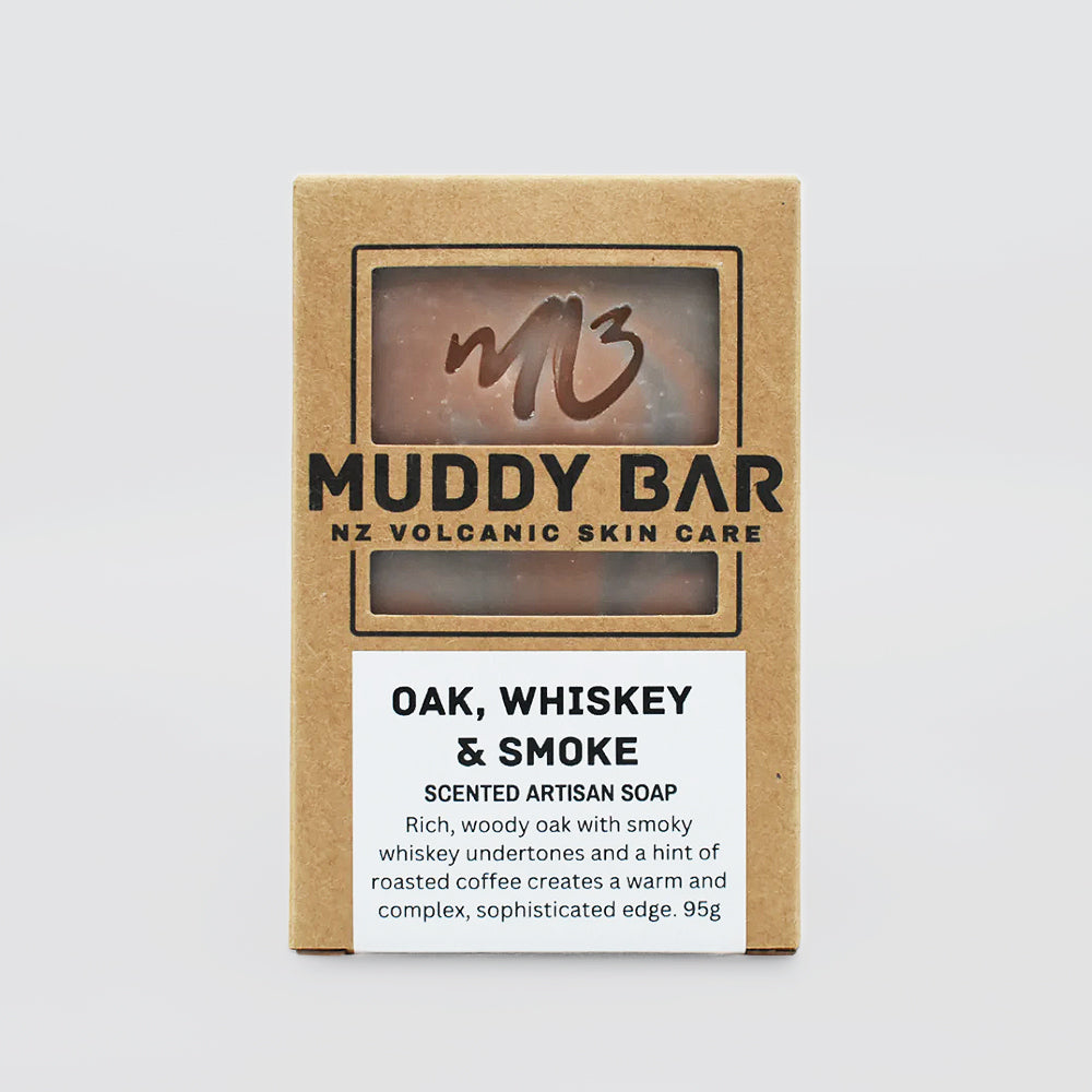 Muddy Bar - 'Oak, Whiskey & Smoke' Soap